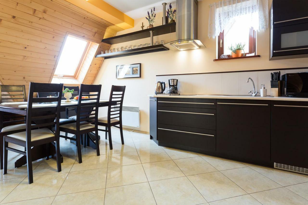 Apartament Pomaranczowy Z Basenem I Sauna Kościelisko Kültér fotó